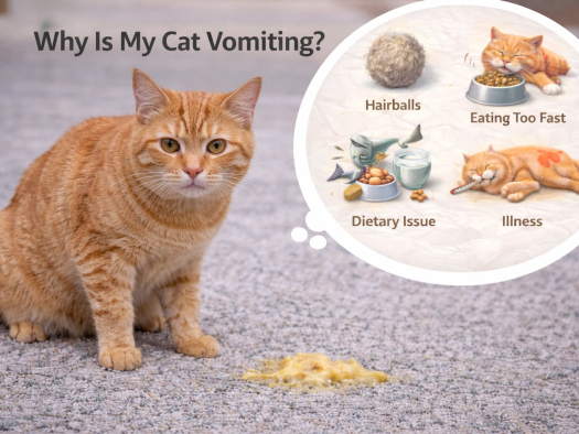 Why Is My Cat Vomiting?